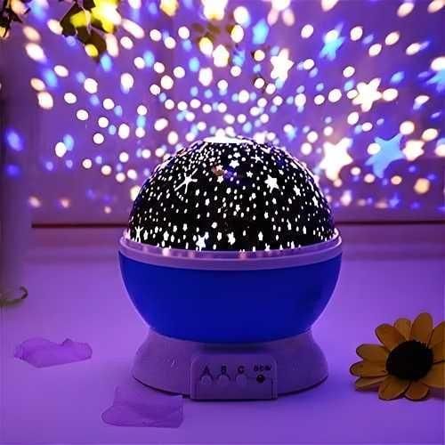 Rotating Home Decoration Color Changing Rotating Projection Lamp